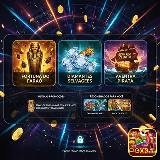 Promoções de cassino online no pgok, aproveite ofertas e jogue com saldo extra!