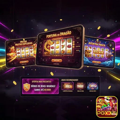 Imagem de bônus nos jogos de slot do site pgok, destacando oportunidades de diversão e prêmios.